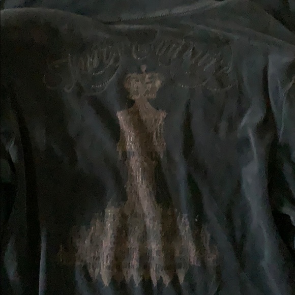 juicy couture buttery velvet track jacket - Picture 4 of 4